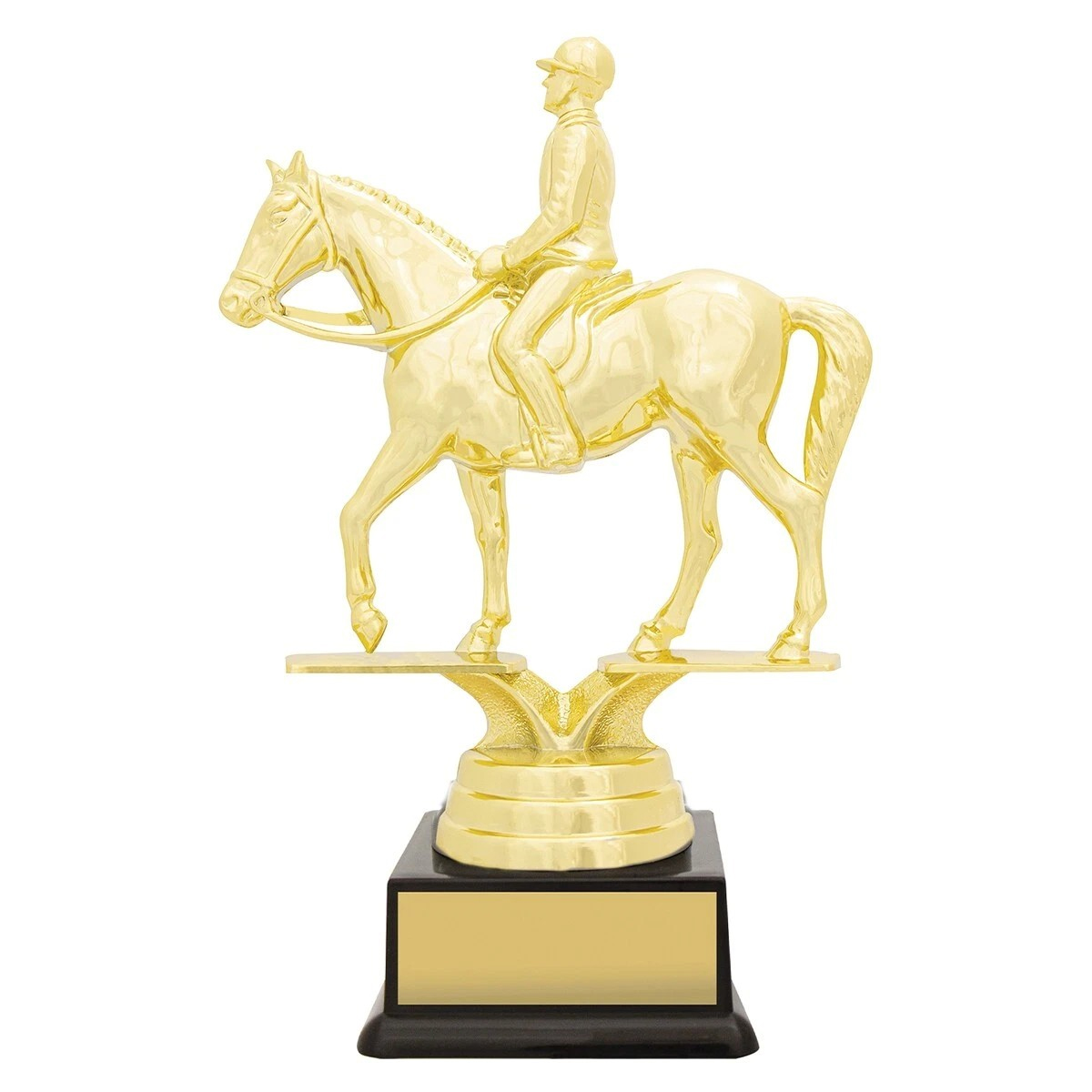 Equestrian Figure Ride Horse Trophy Award Free Engraving